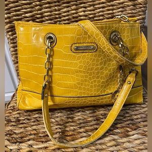 Anne Klein beautiful yellow purse